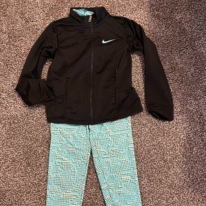 Girls Nike 6X/L jacket/pants set